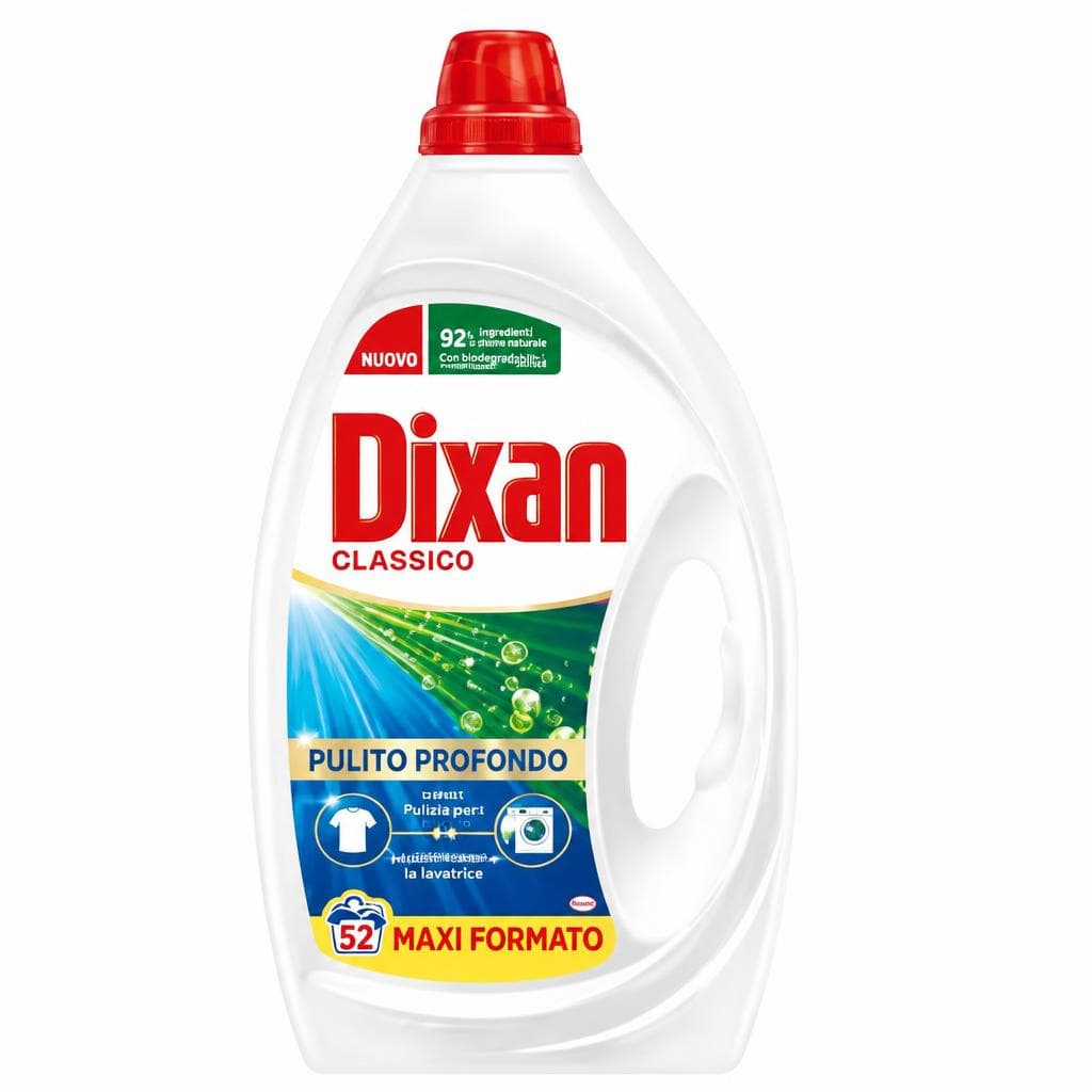 Dixan detersivo liquido lavatrice, 52 lavaggi – Penny