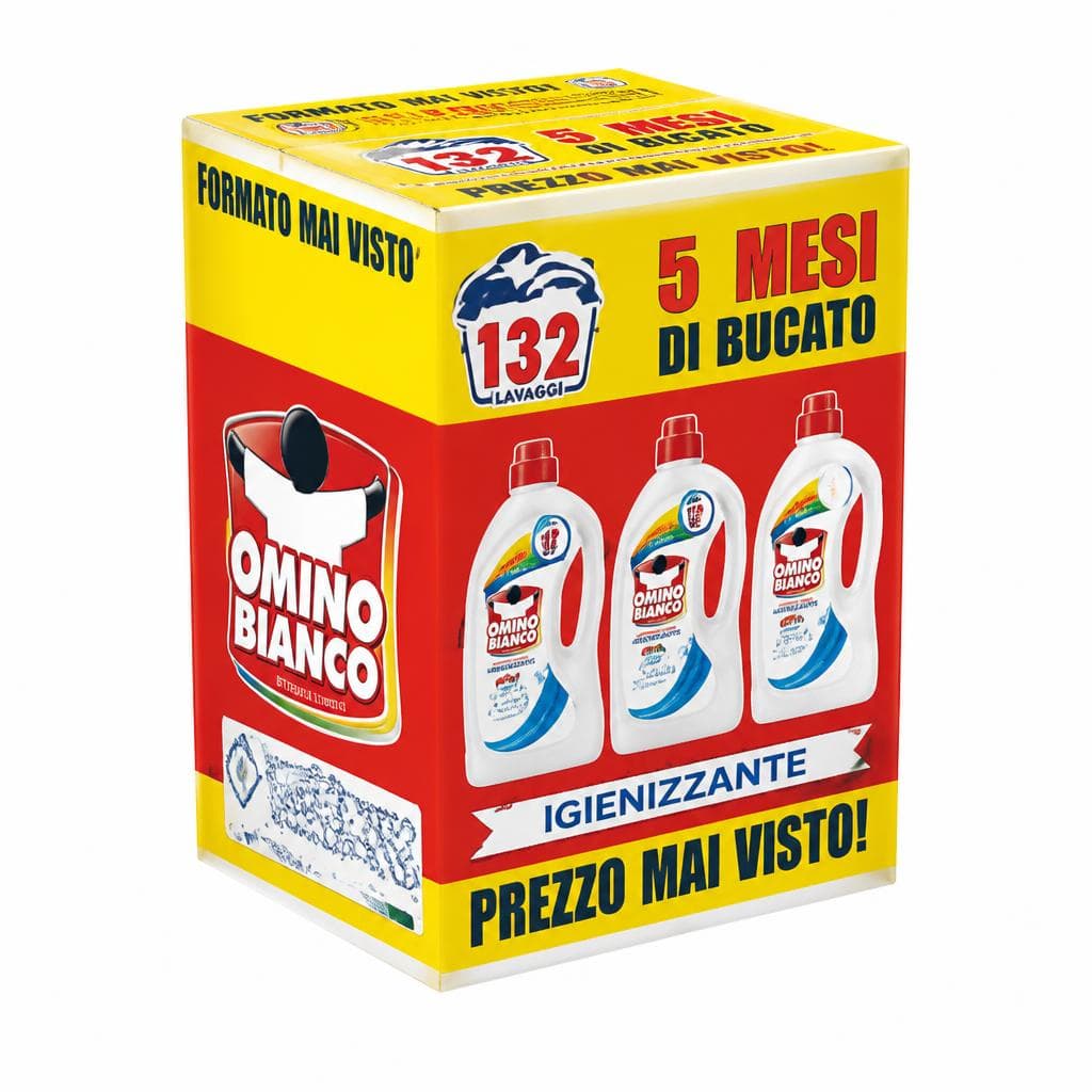 Omino Bianco detersivo liquido igienizzante, 3x 1,76 L – Lidl