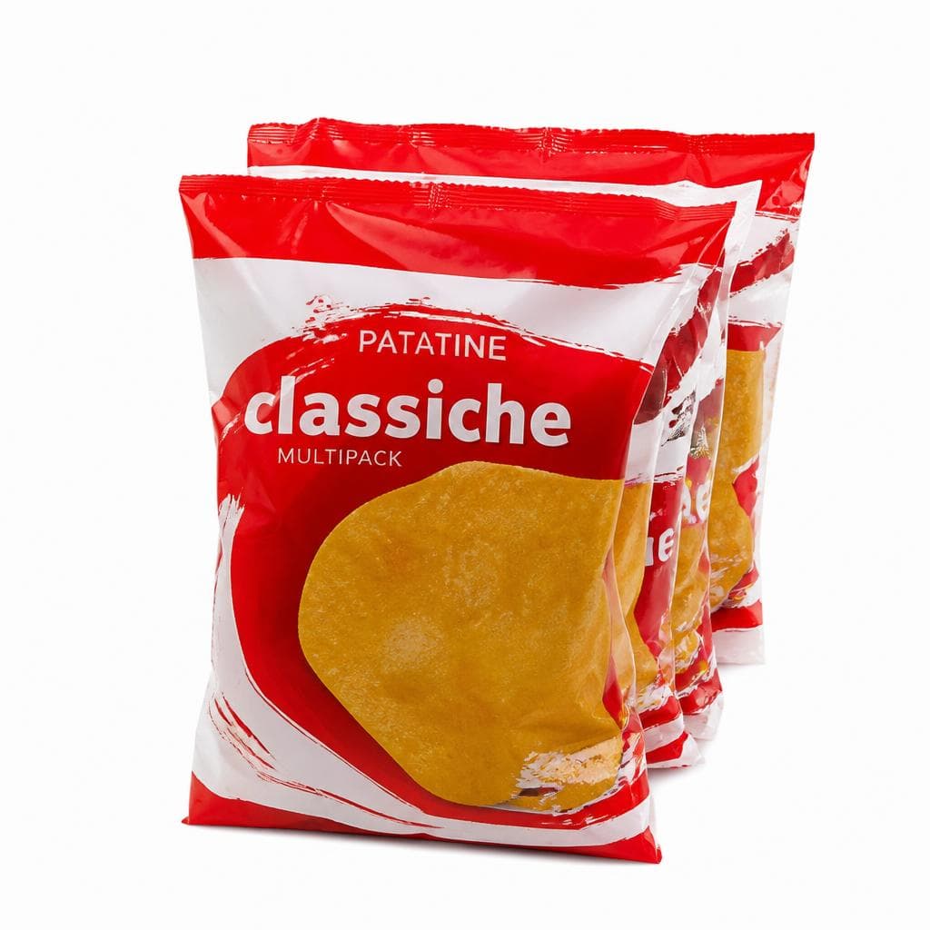 Patatine classiche multipack, 6 x 25 g – Eurospin