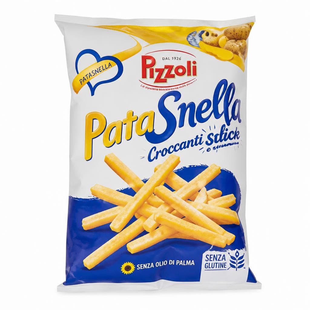 Patatine stick Patasnella Pizzoli, 1 kg – Panorama