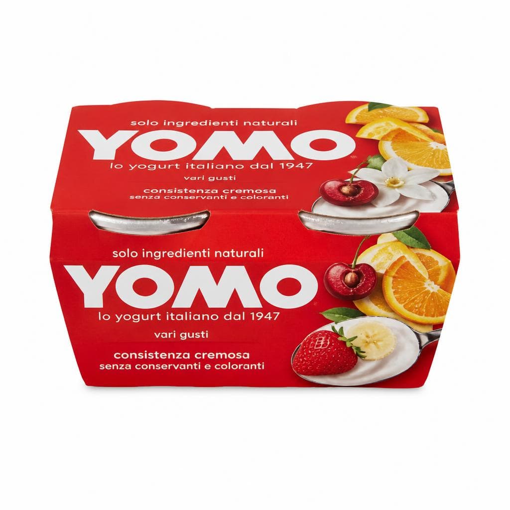 Yogurt gusti assortiti, 125 g x4 Yomo – Iper La grande i