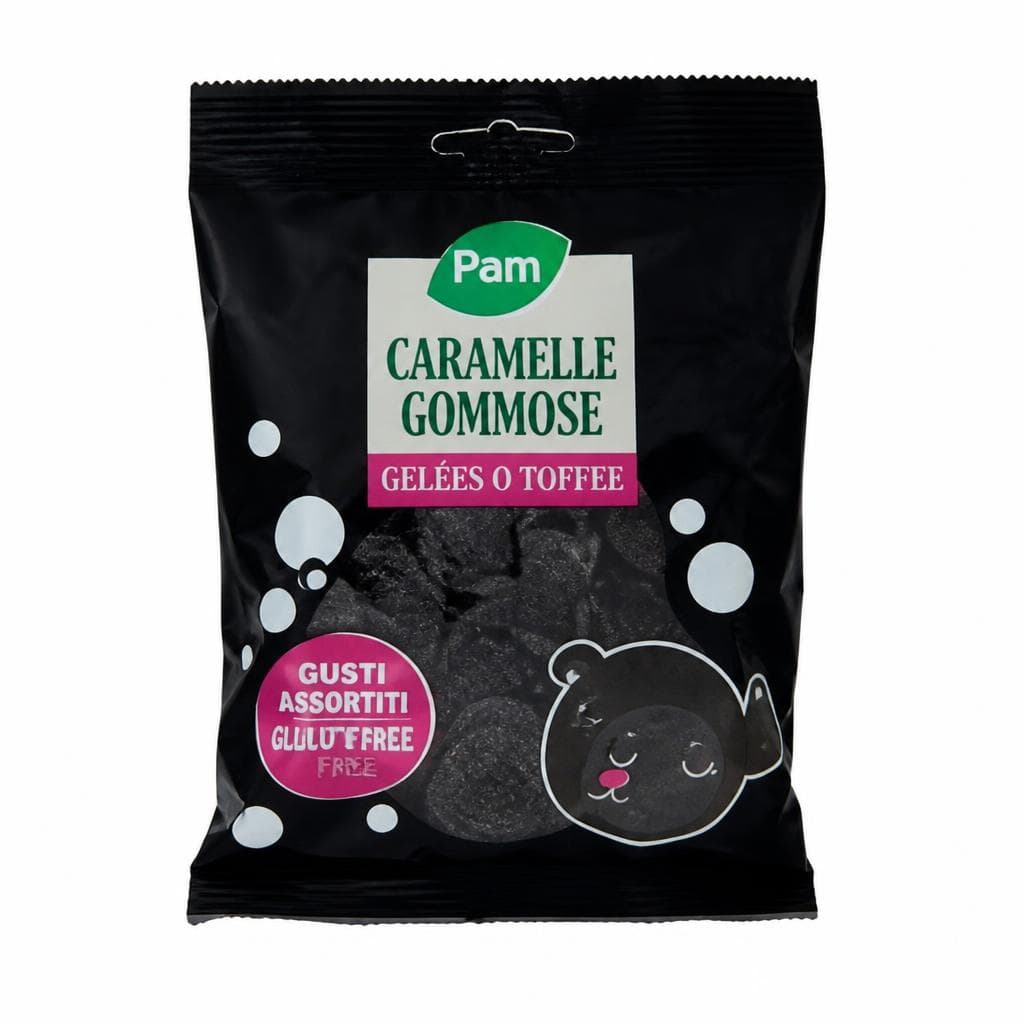 Caramelle gommose, gelées o toffee, 175/200 g Pam – Panorama