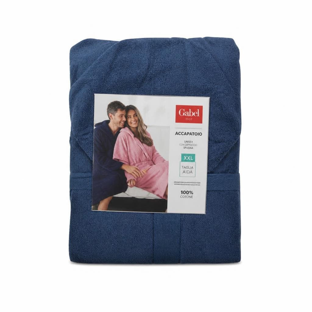 Accappatoio unisex con cappuccio – Bennet