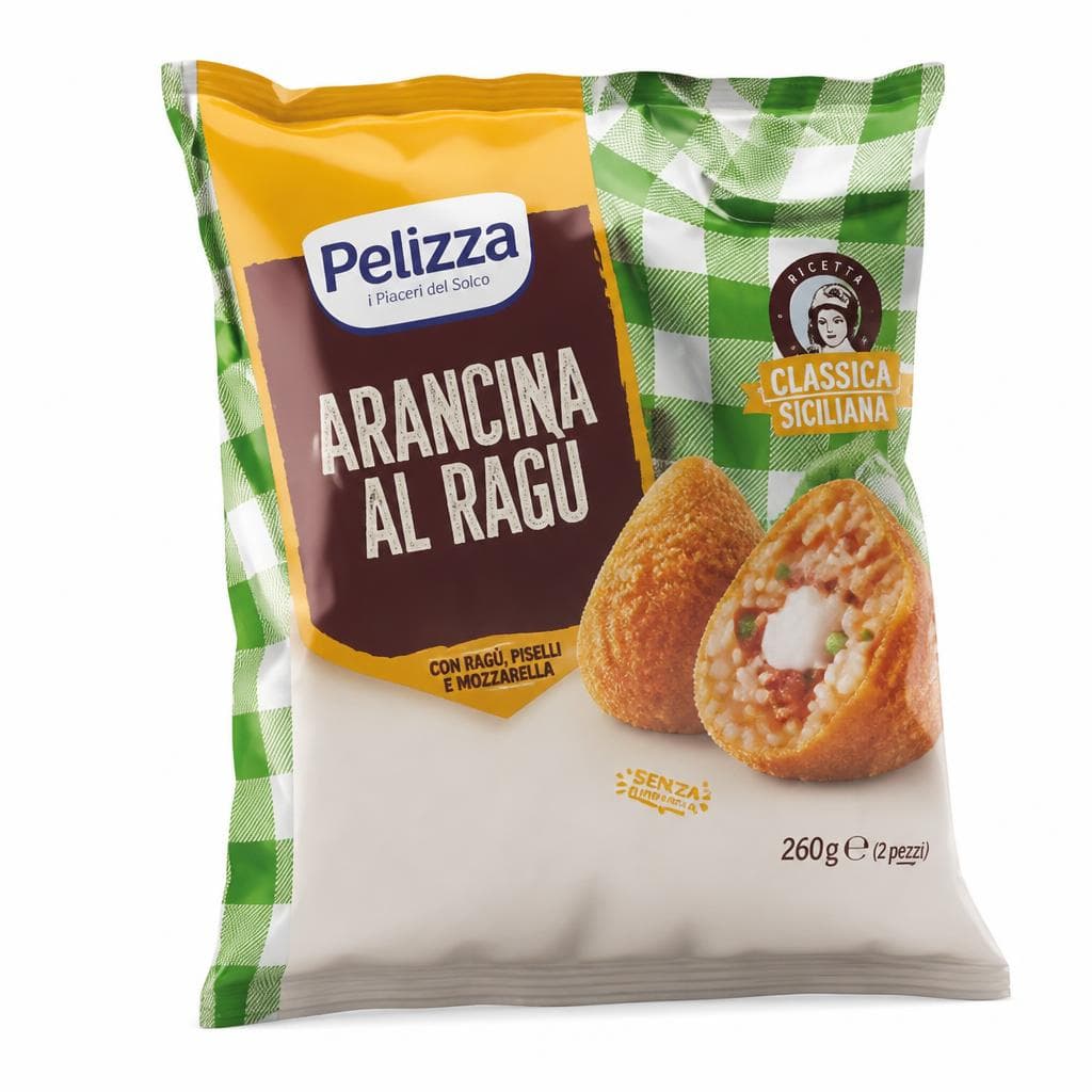 Arancina prosciutto e piselli/ragù, 280 g – MD