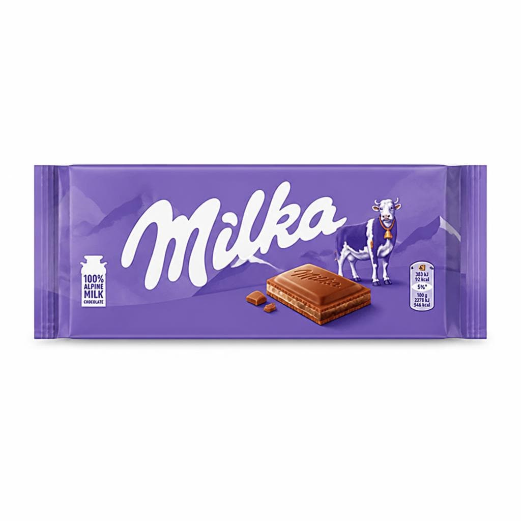 Tavolette di cioccolato Milka assortite, 87/90/92/100 g – Panorama