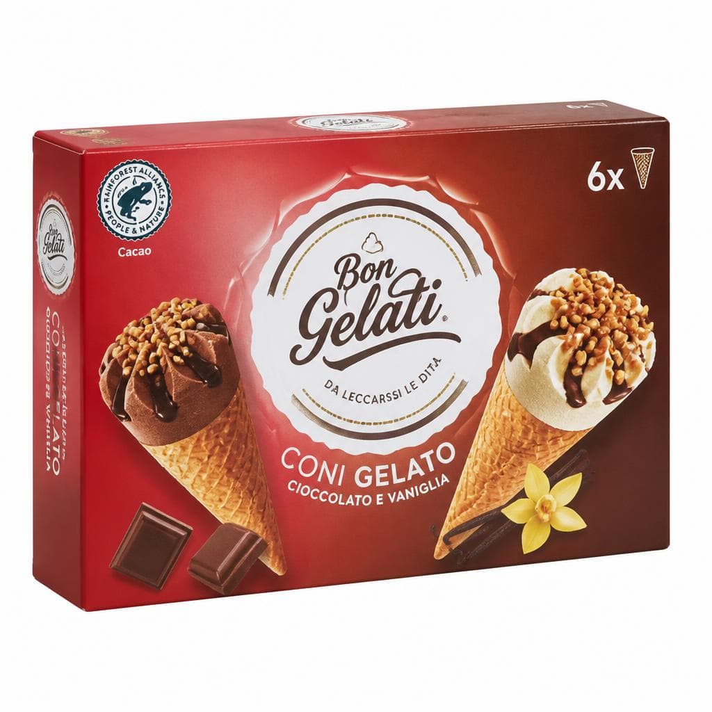 Bon Gelati coni gelato, 450 g – Lidl